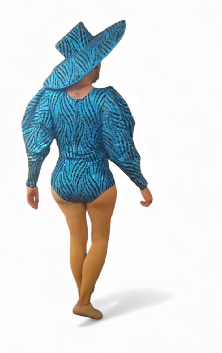 Blue Blazes Drag Costume