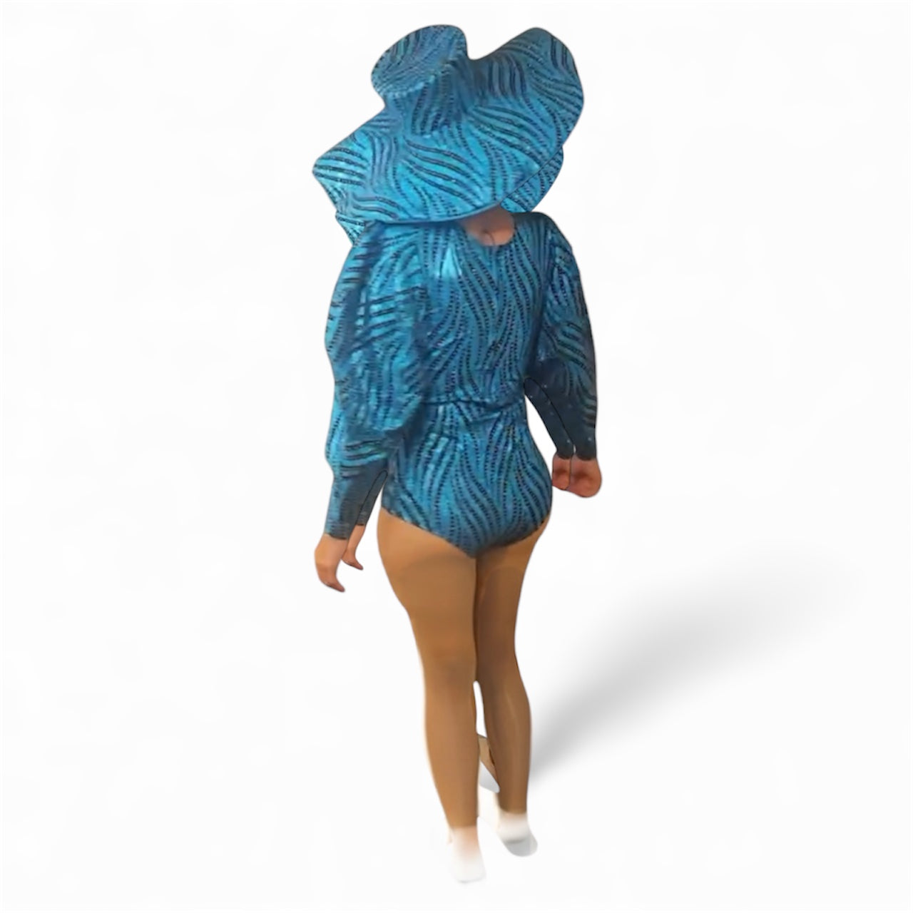 Blue Blazes Drag Costume