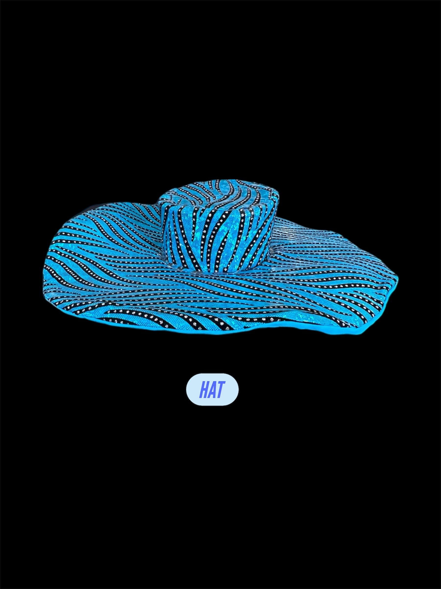 Blue Blazes Drag Costume