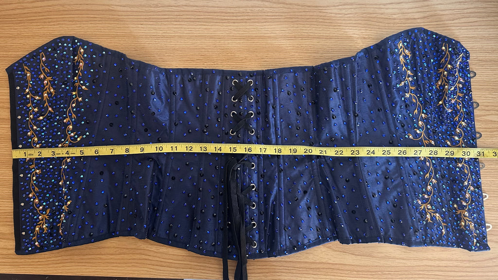 BLUE ROYALTY CORSET