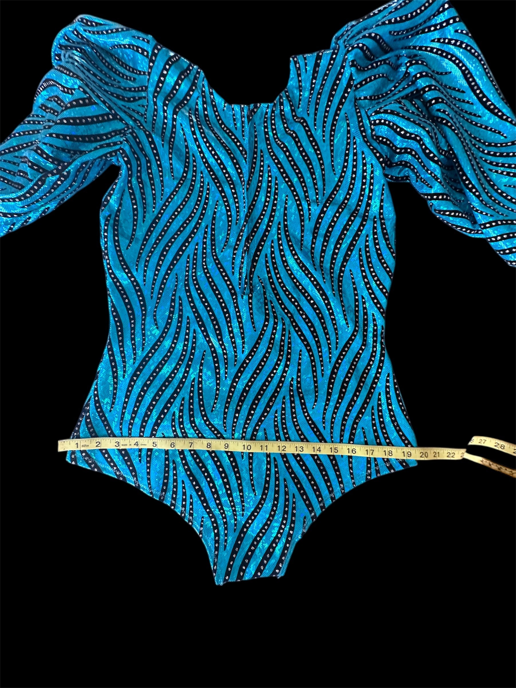 Blue Blazes Drag Costume