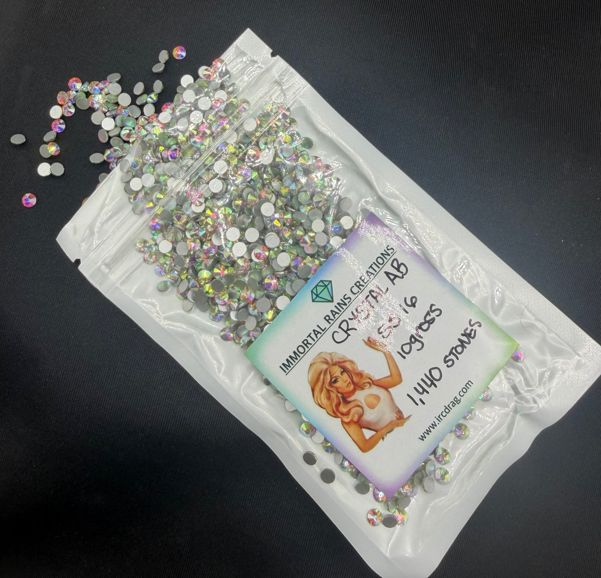 Rhinestones SS10 16 gross (1,440 stones)