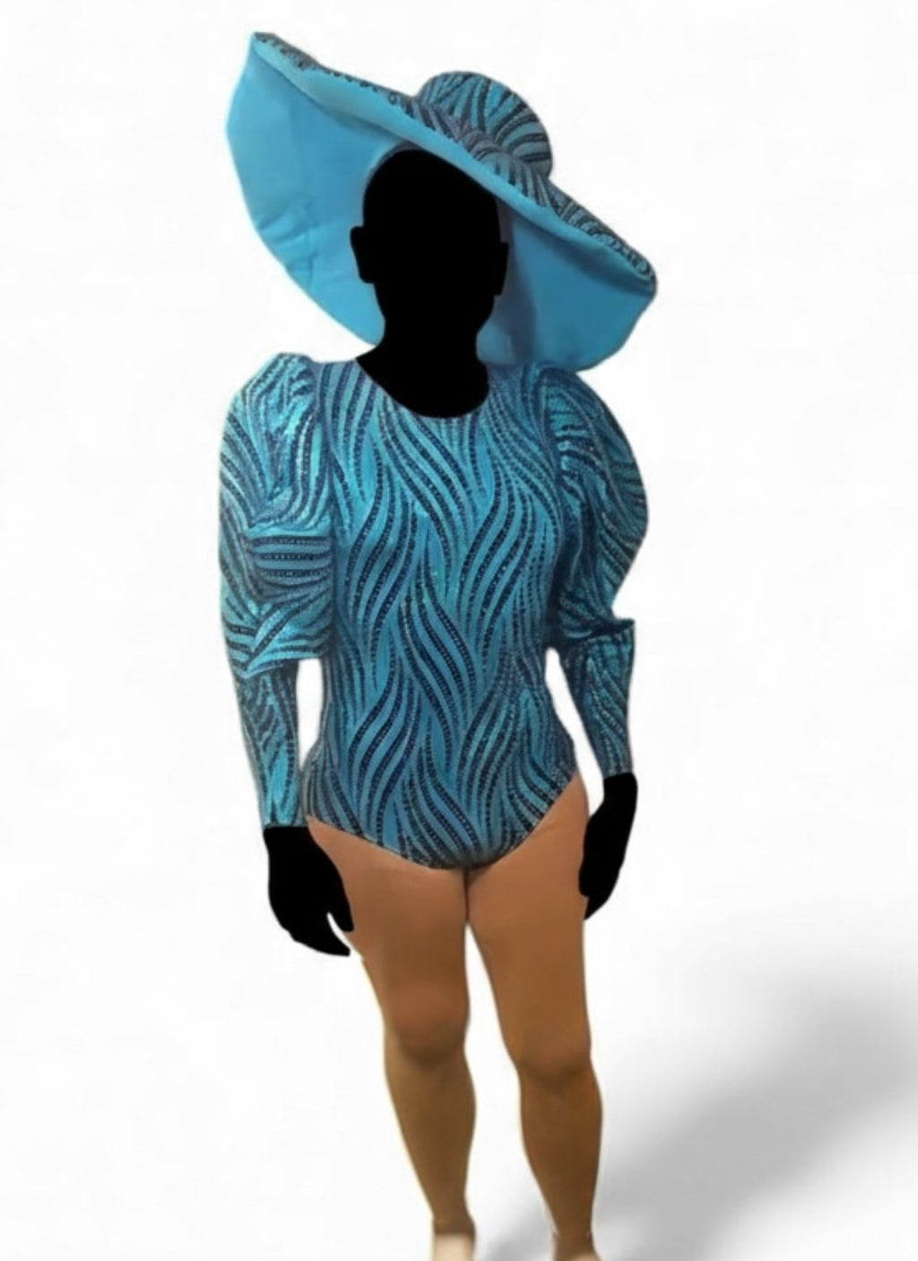 Blue Blazes Drag Costume