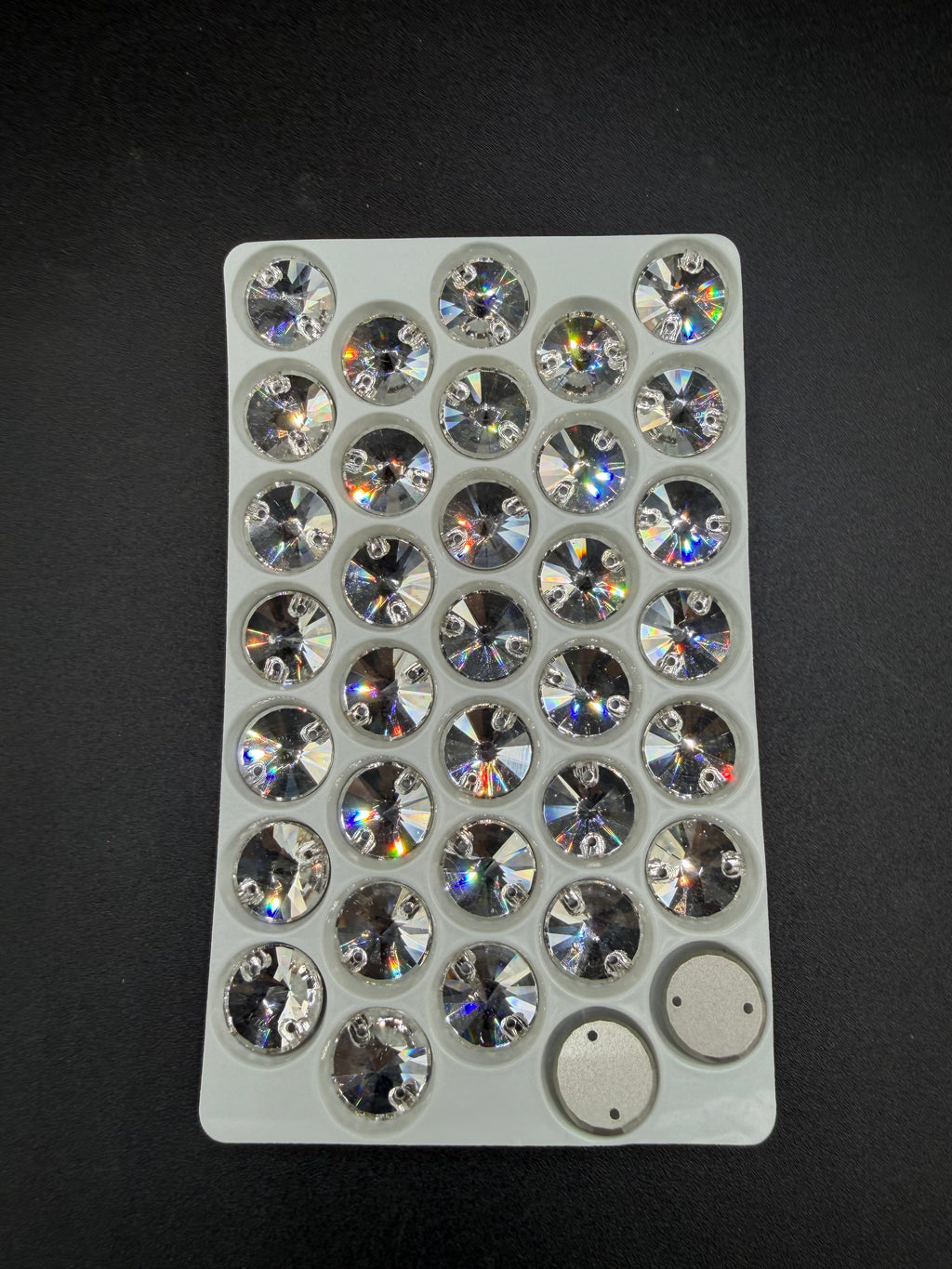 SEW ON RHINESTONES