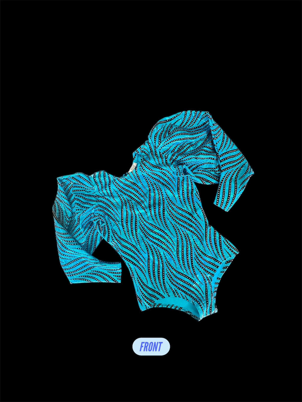 Blue Blazes Drag Costume