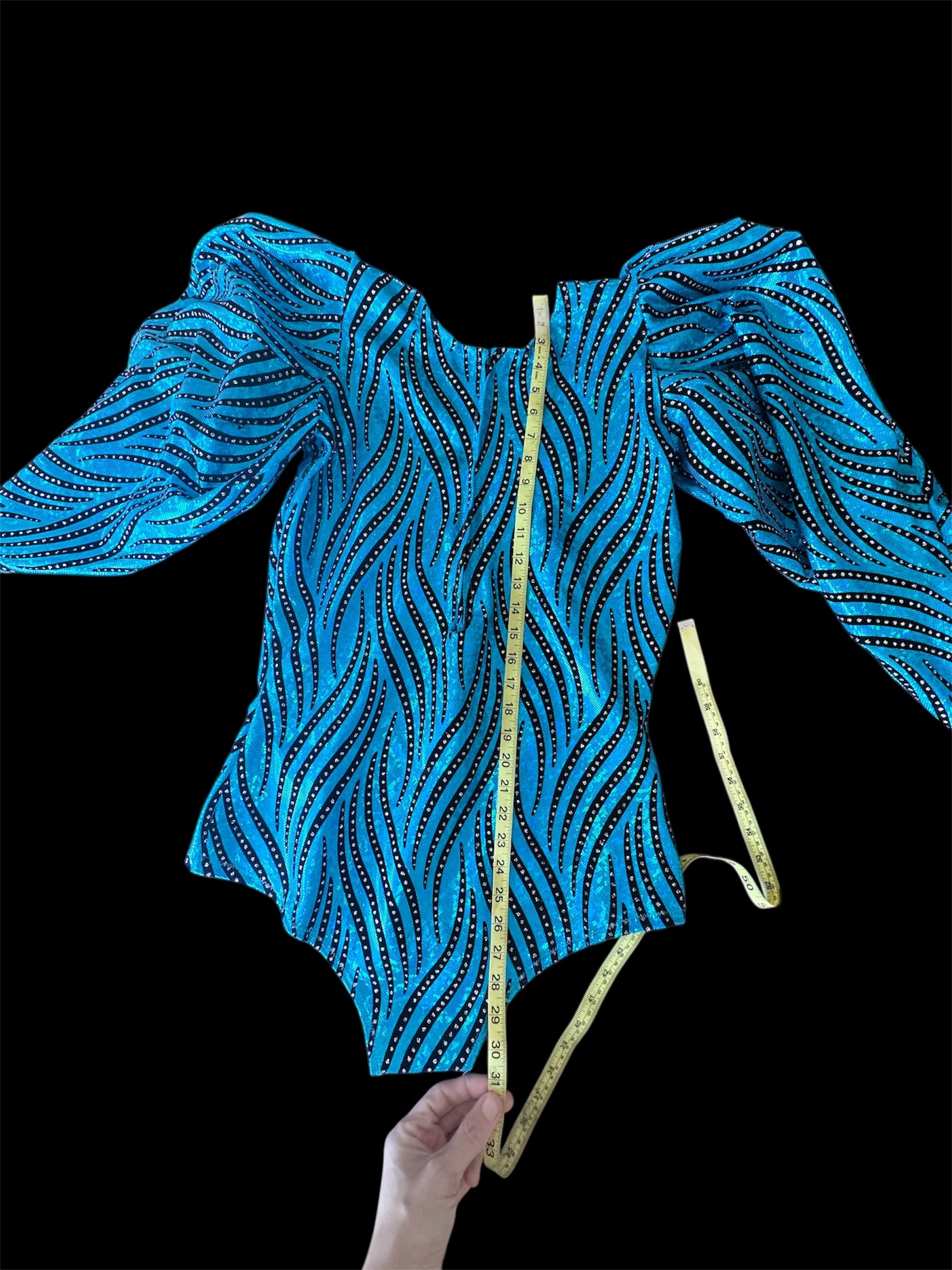 Blue Blazes Drag Costume