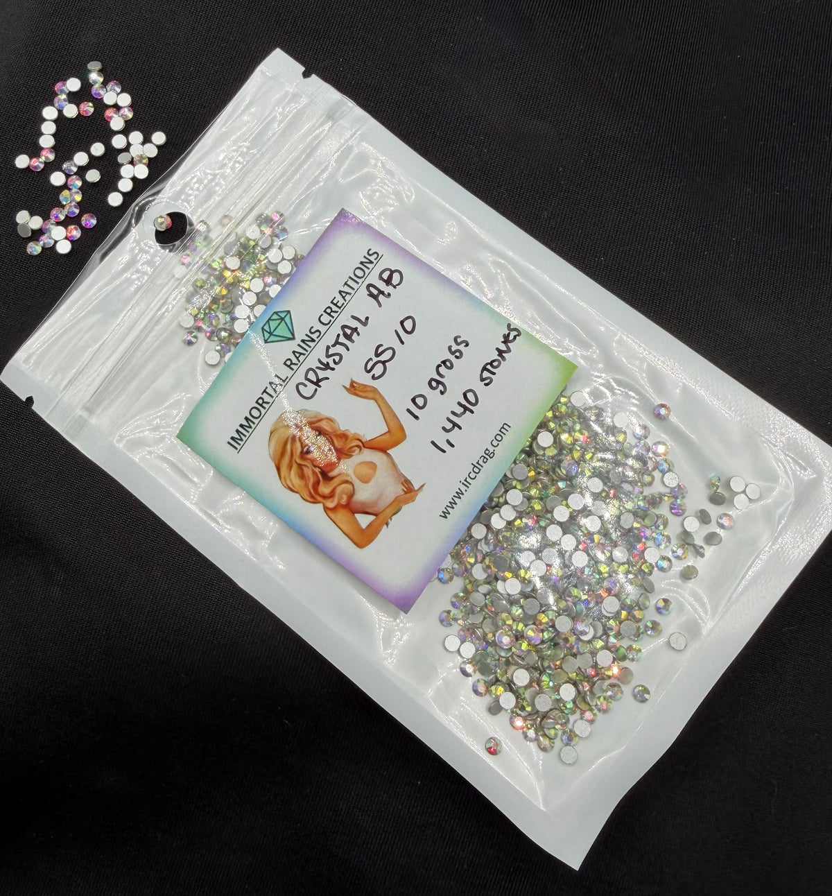 Rhinestones SS10 10 gross (1,440 stones)