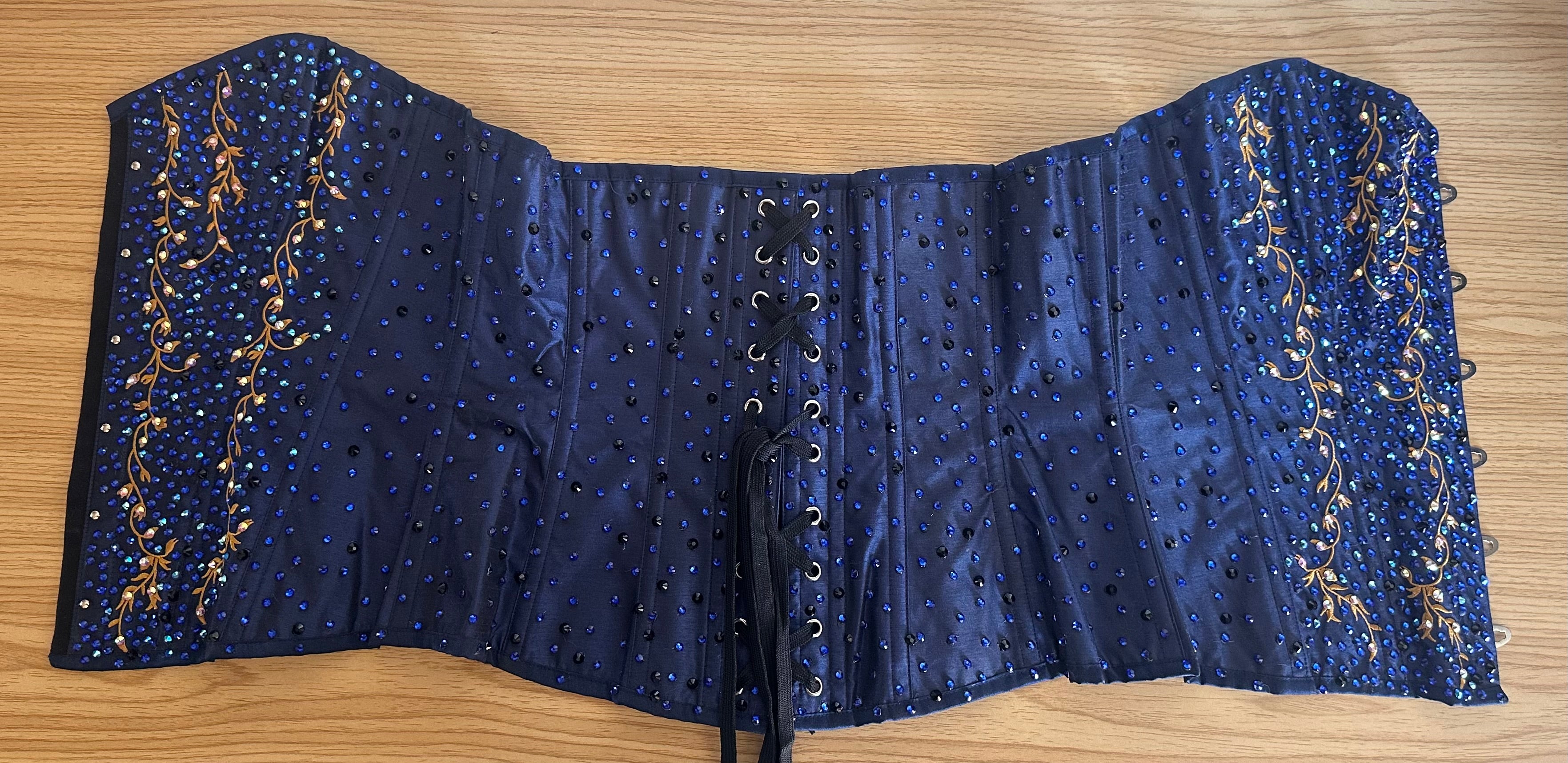 BLUE ROYALTY CORSET