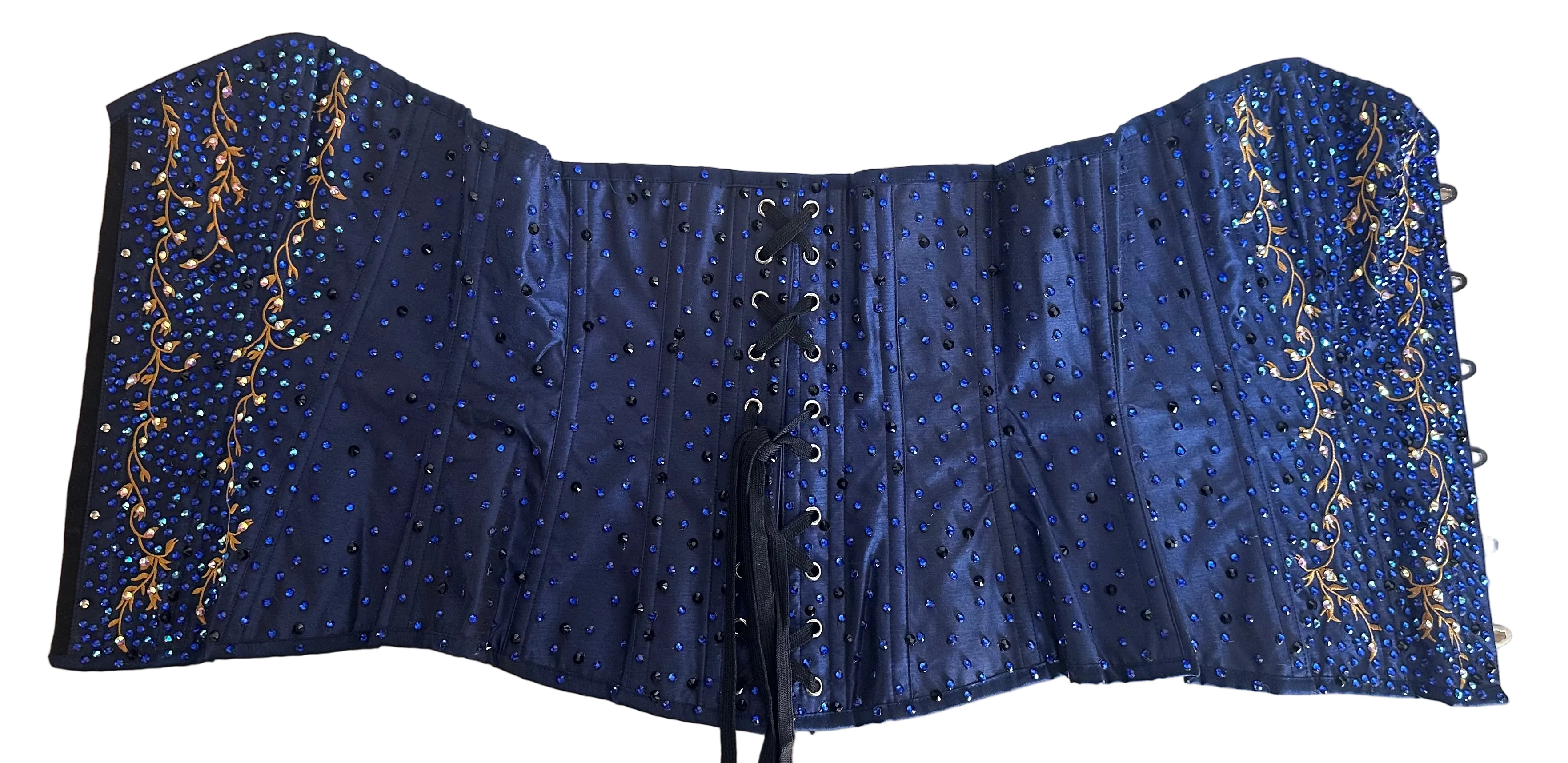 BLUE ROYALTY CORSET