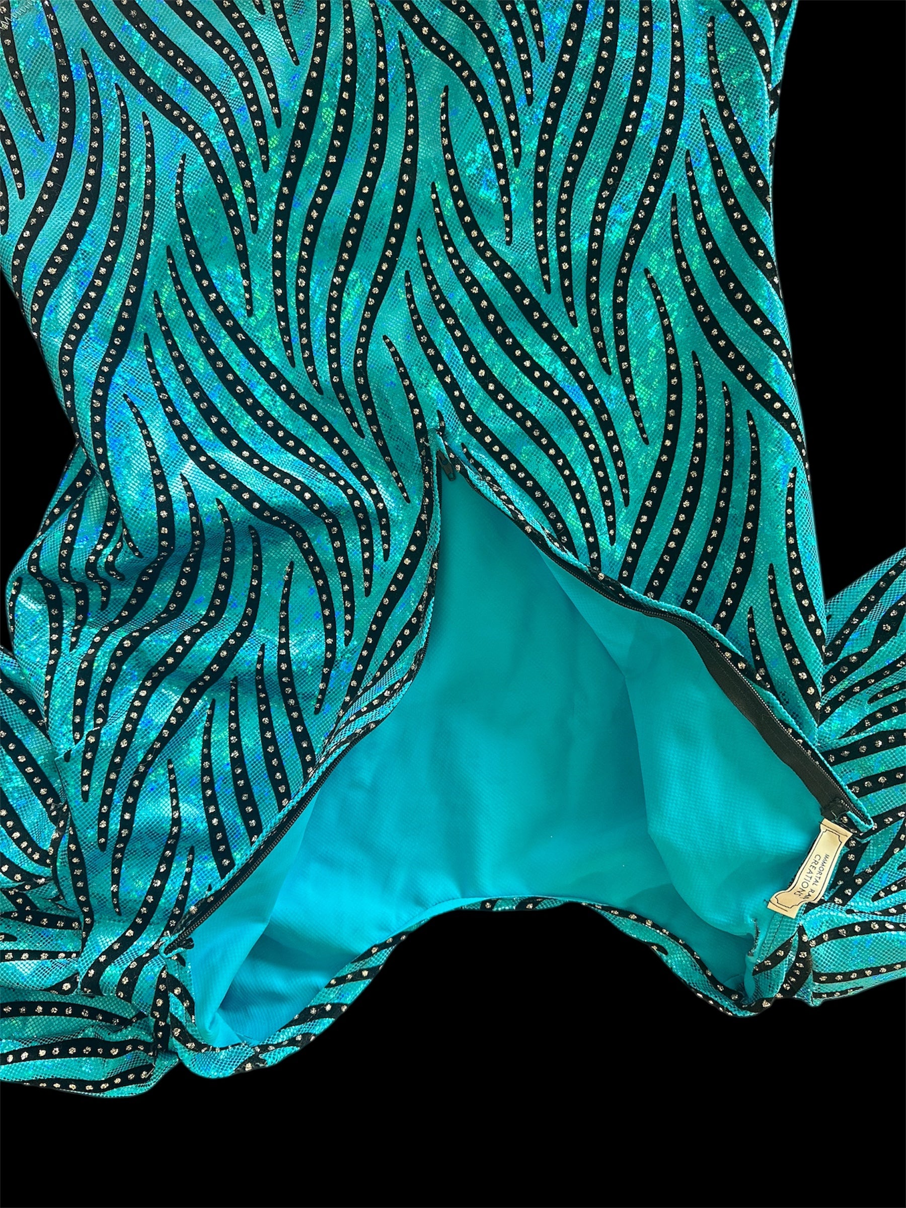 Blue Blazes Drag Costume