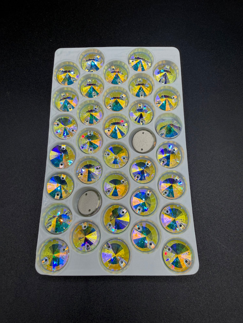 SEW ON RHINESTONES