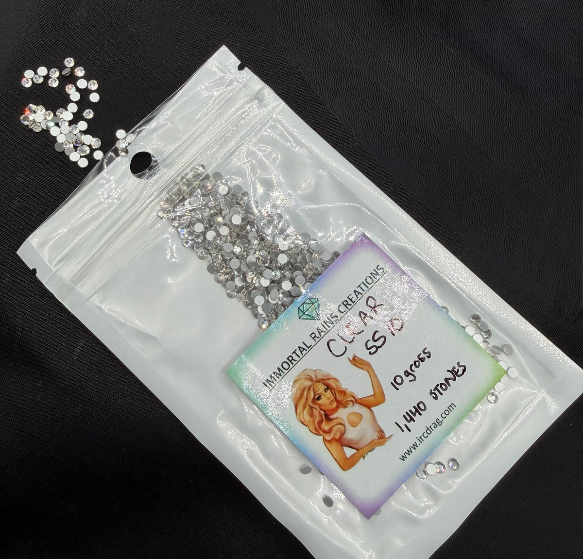 Rhinestones SS10 10 gross (1,440 stones)