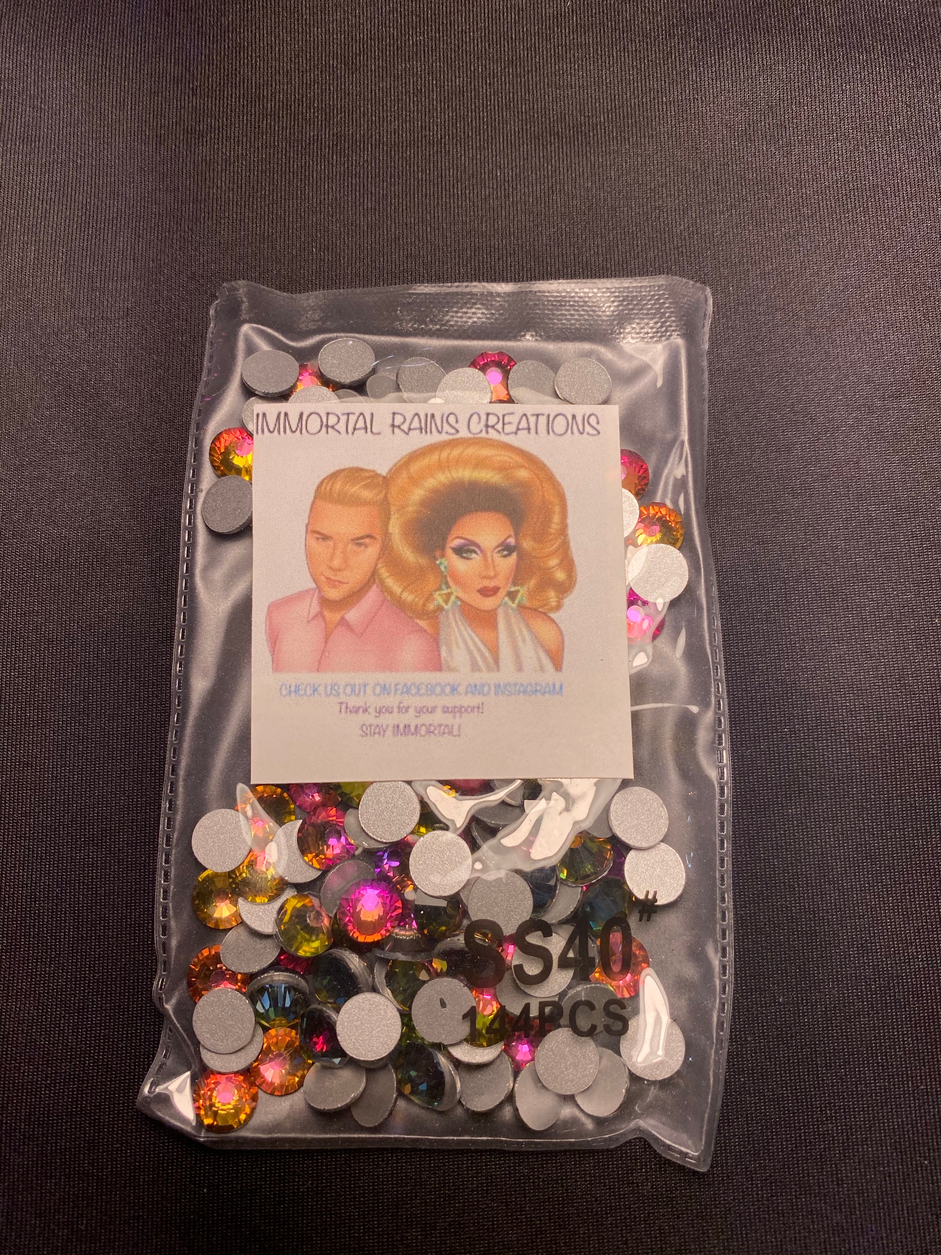 SS40 Flatback Non-hotfix rhinestones 1 gross (144 stones)