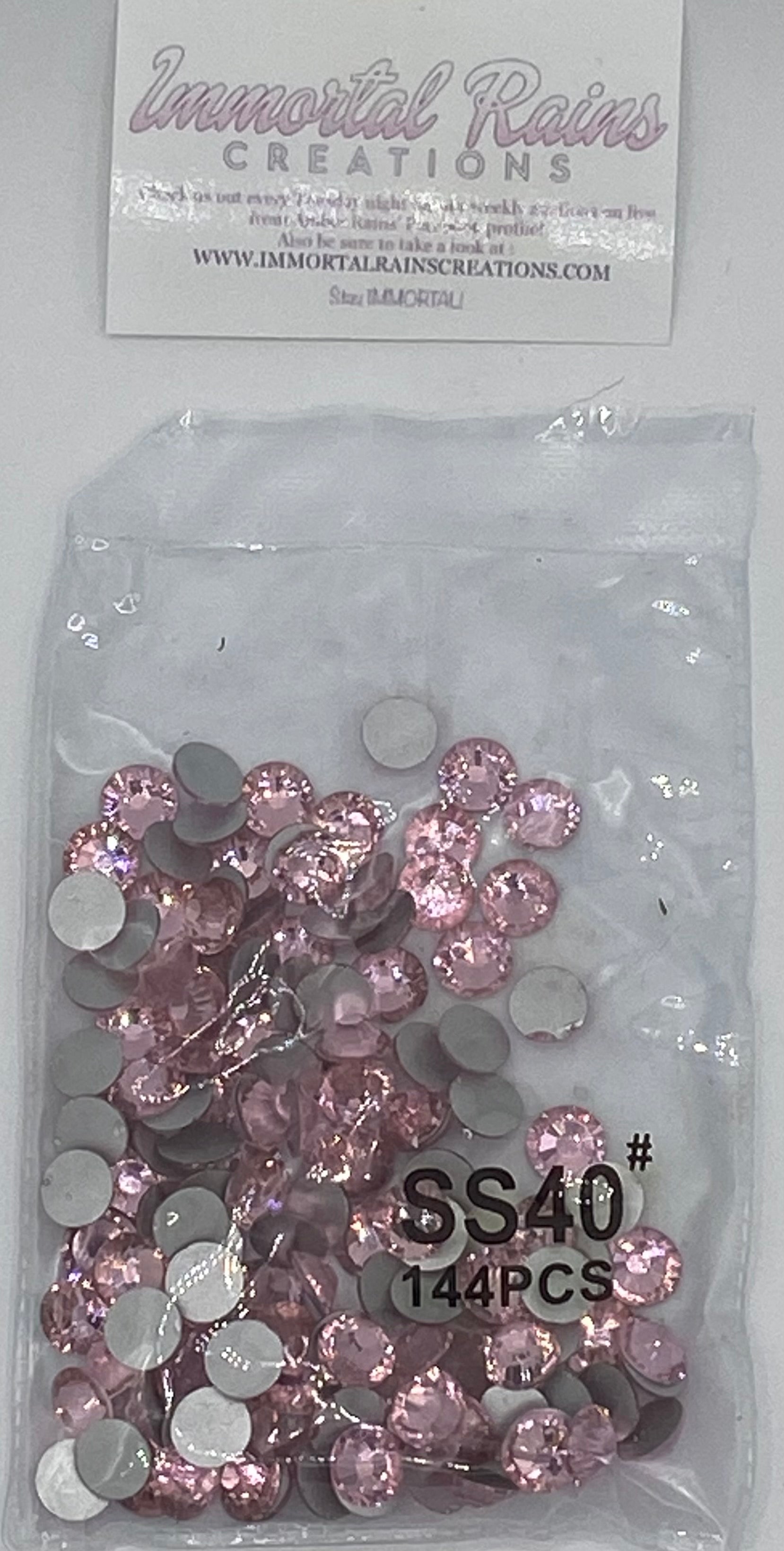 SS40 Flatback Non-hotfix rhinestones 1 gross (144 stones)